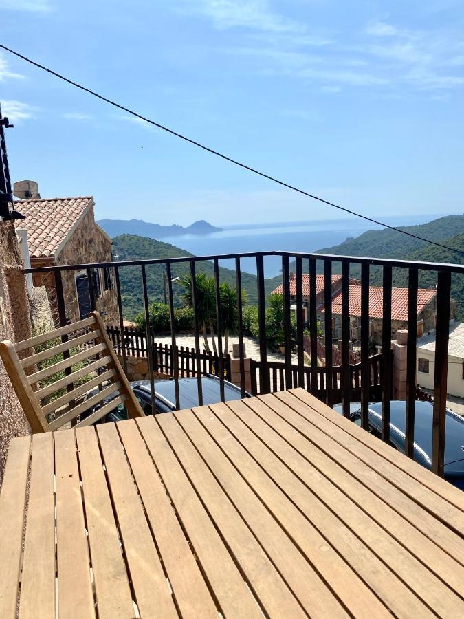 Studio Terrasse Vue Mer Clim Wifi Parking Partinello 외부 사진